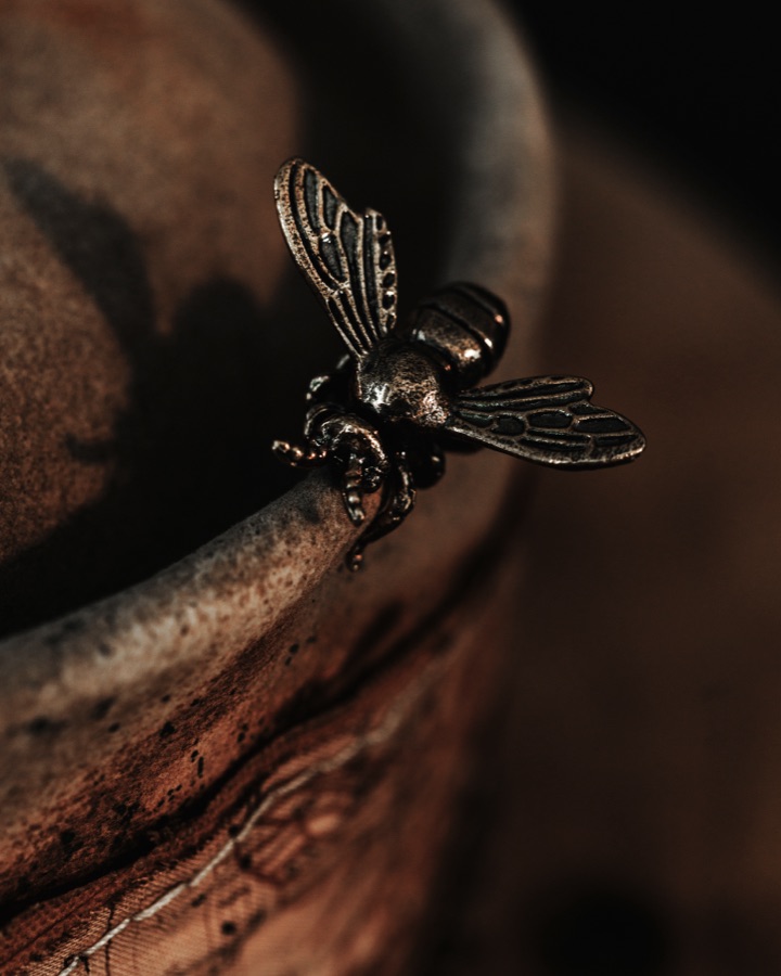 Hat band detail